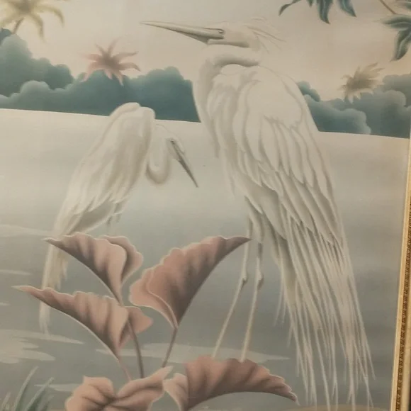 40's - 50's Turner White Herons - Picture 3 of 12